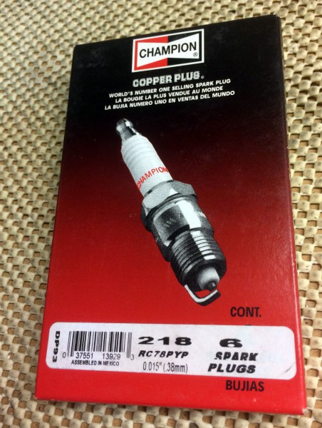 Champion RC78PYP Spark Plug, Industrial Gas Engines