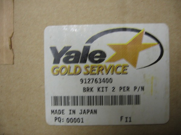 YALE 912763400 Brake Shoe Lining Kit