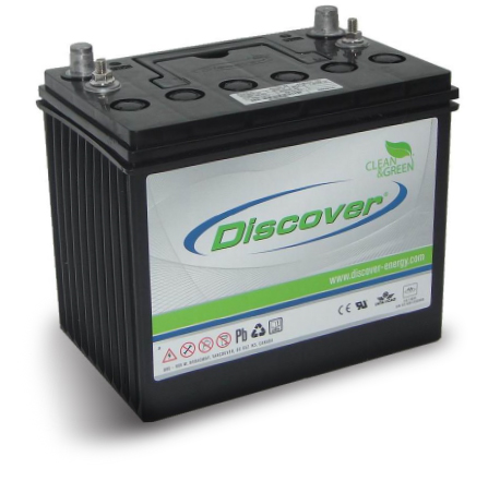 EV EVL16A-A Dry Cell Tractional Battery 6V
