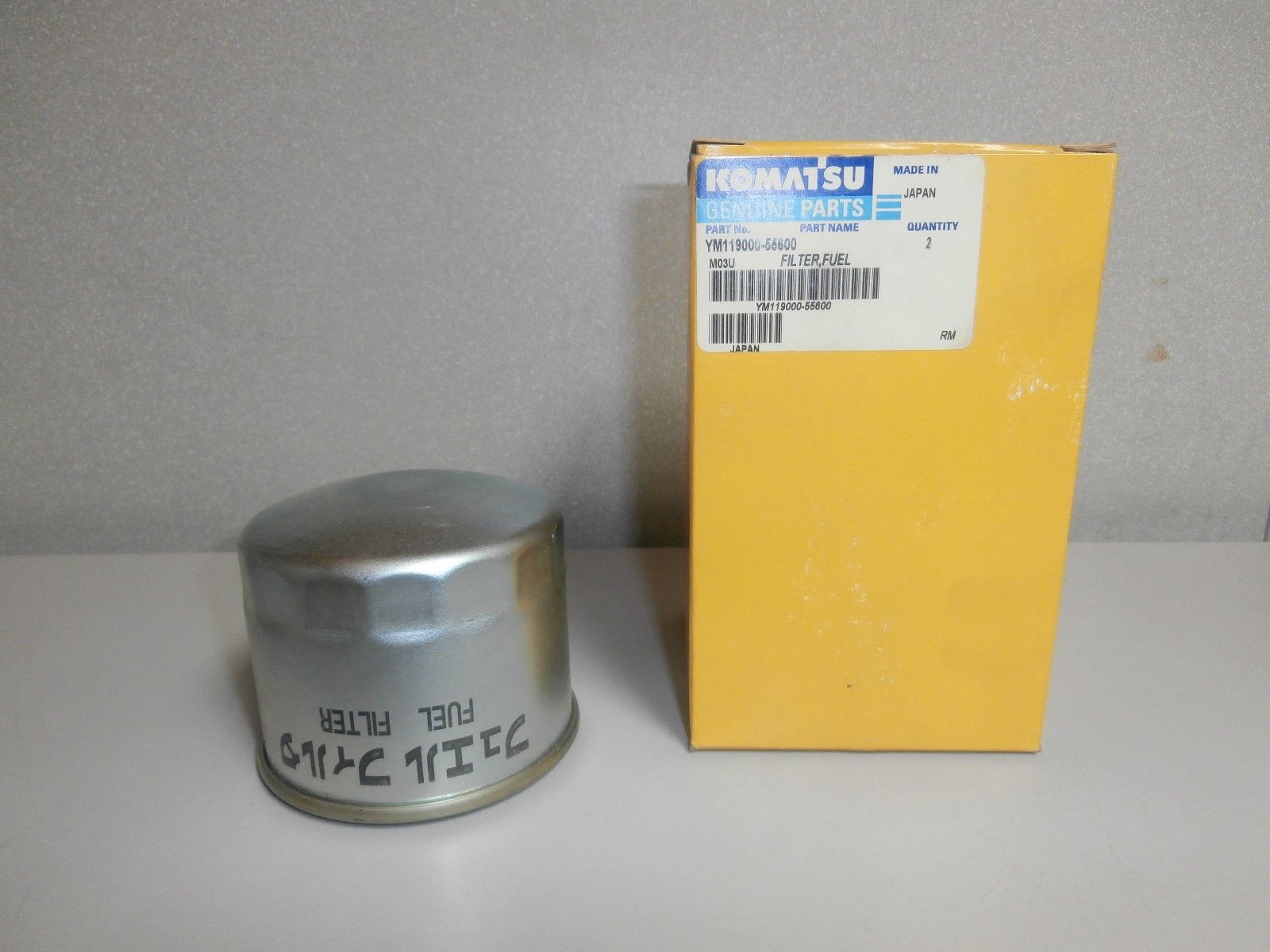 Komatsu 11900055600 Fuel Filter