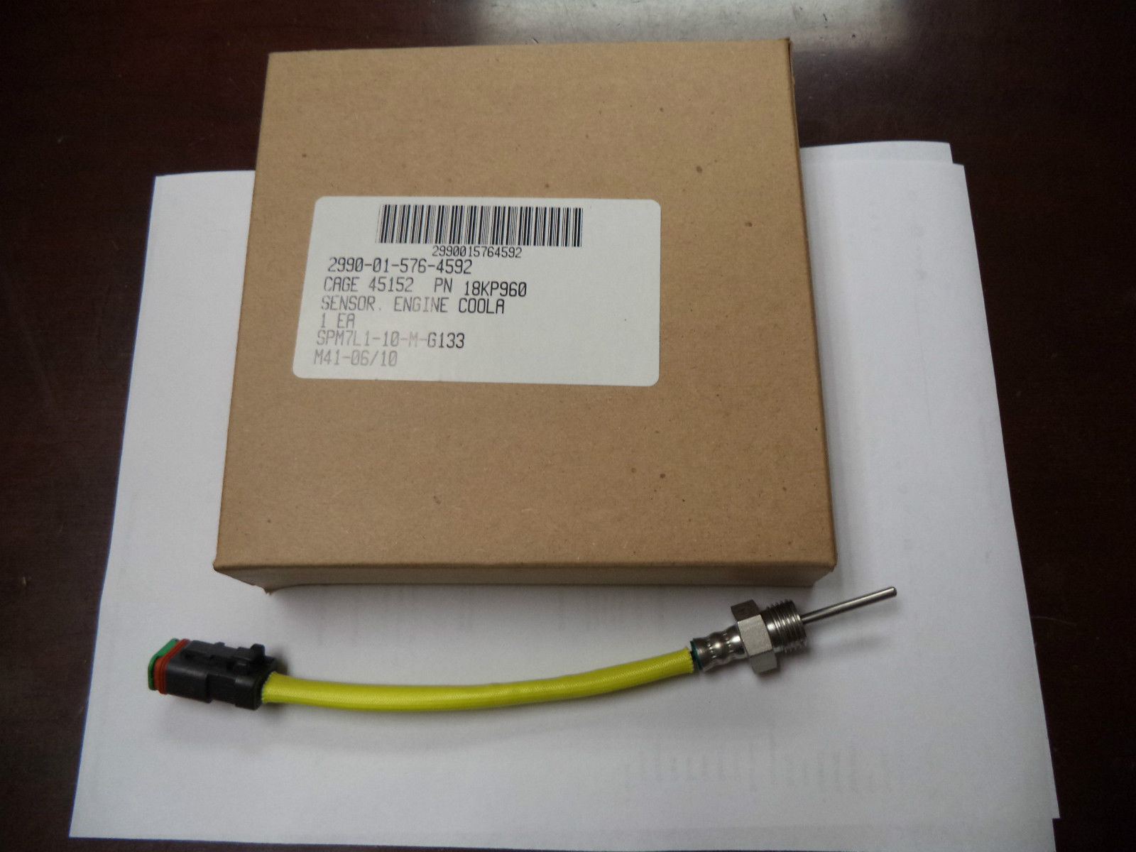 Caterpillar 191-6587 Temperature Sensor
