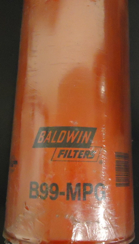 Baldwin B99-MPG Oil Filter, Full-Flow Spin-On