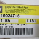 Solar Turbine 190247-5 Element, Filter