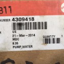 Cummins 4309418 Water Pump, Fresh Water