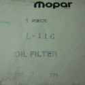 MOPAR L-116 Oil Filter